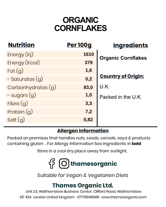 Organic Corn Chips-Flakes
