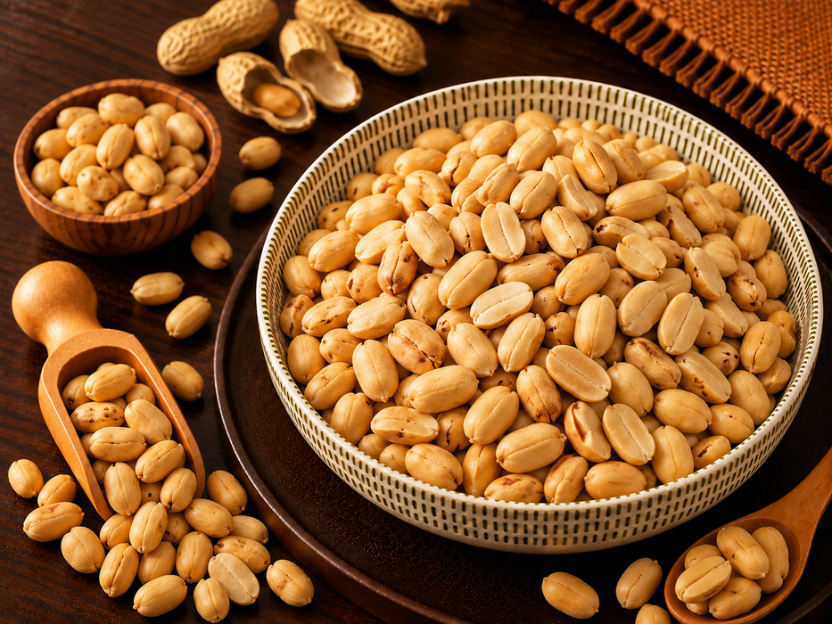 Organic Blanched Roasted Peanuts