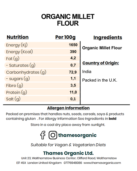 Organic Millet Flour