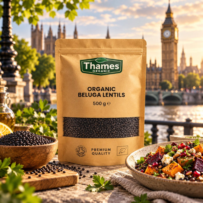 Organic Beluga Lentils