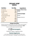 Organic Hemp Seed - Whole
