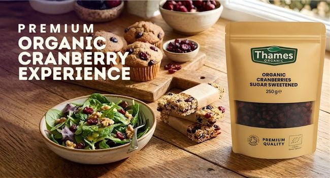 Organic Cranberries Sugar Sweetened