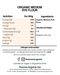 Organic Medium Rye Flour