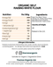 Organic Self Raising White Flour