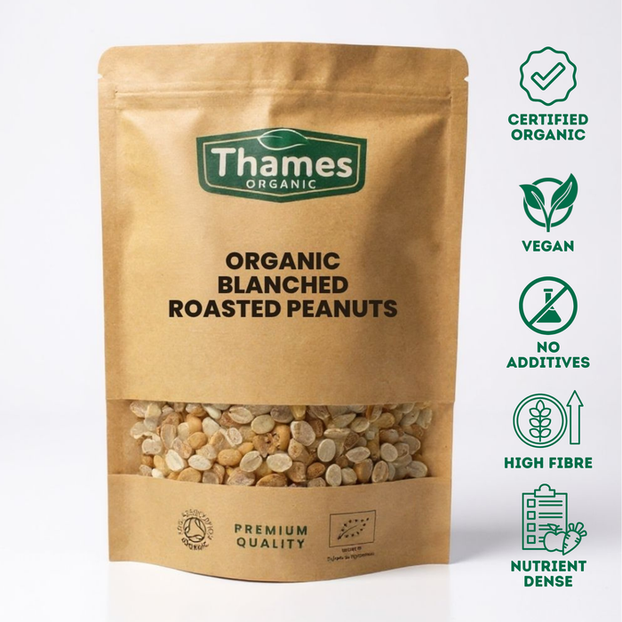 Organic Blanched Roasted Peanuts