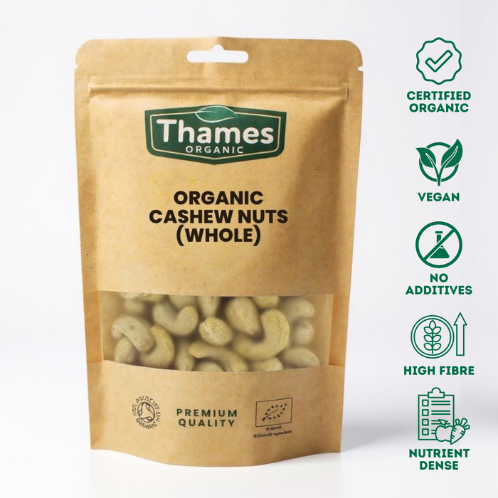 Organic Cashew Nuts (Whole)