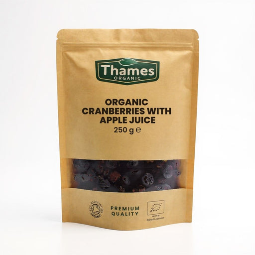 Organic Cranberries with Apple Juice