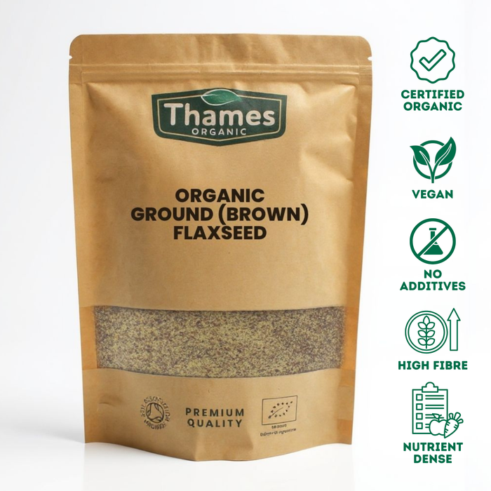 Organic Ground Flaxseed | Linseed