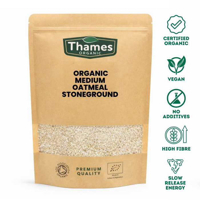 Organic Medium Oatmeal Stoneground