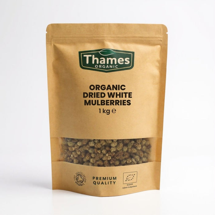 Organic Dried White Mulberries