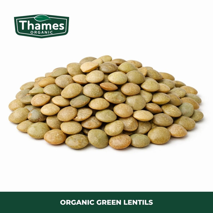 Organic Green Lentils