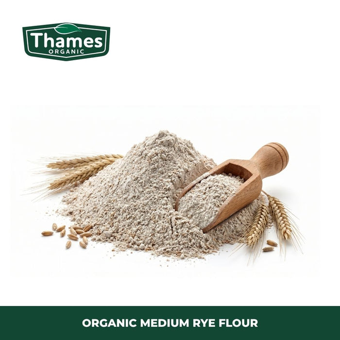 Organic Medium Rye Flour