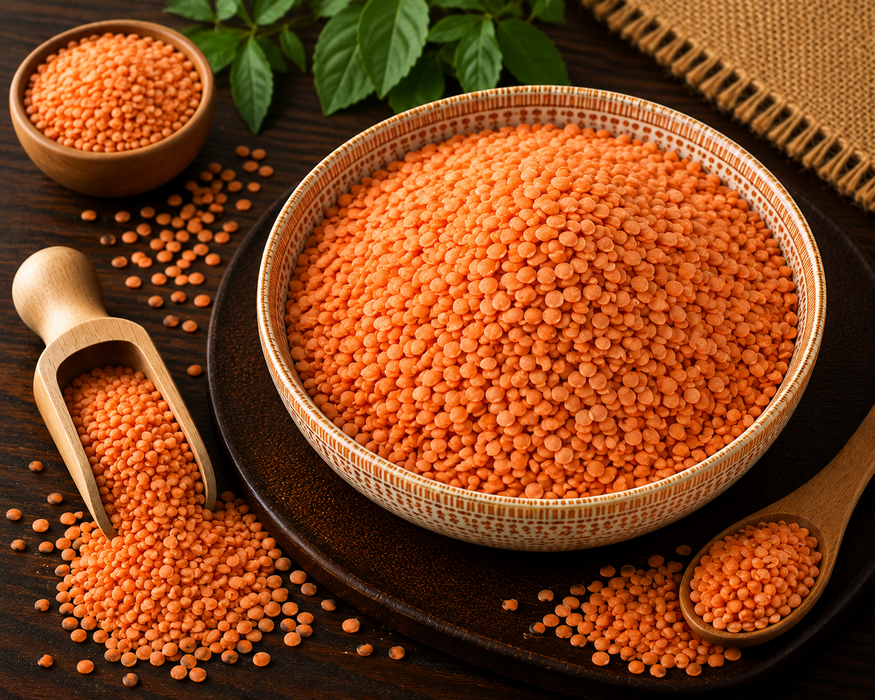 Organic Red Split Lentils