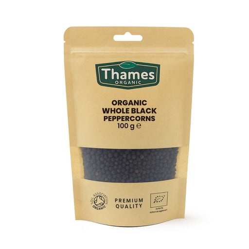 Organic Whole Black Peppercorns