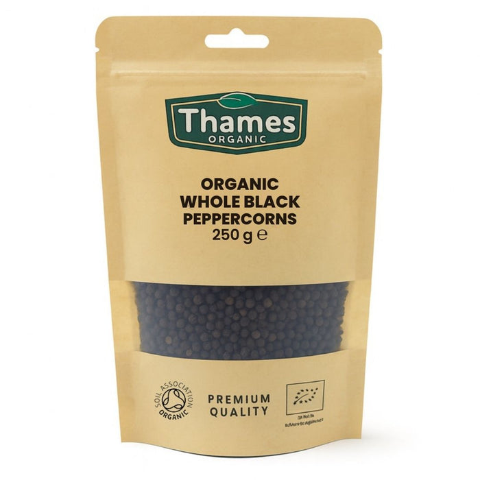 Organic Whole Black Peppercorns