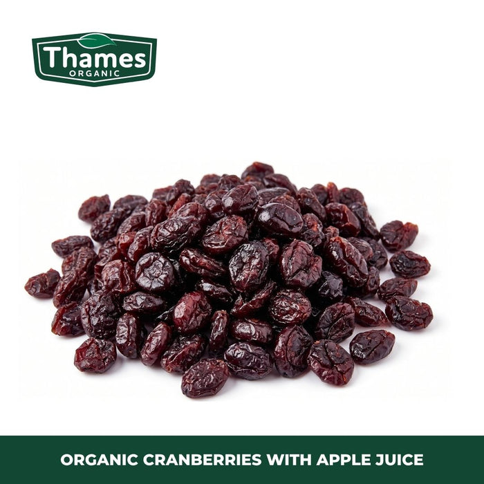 Organic Cranberries with Apple Juice