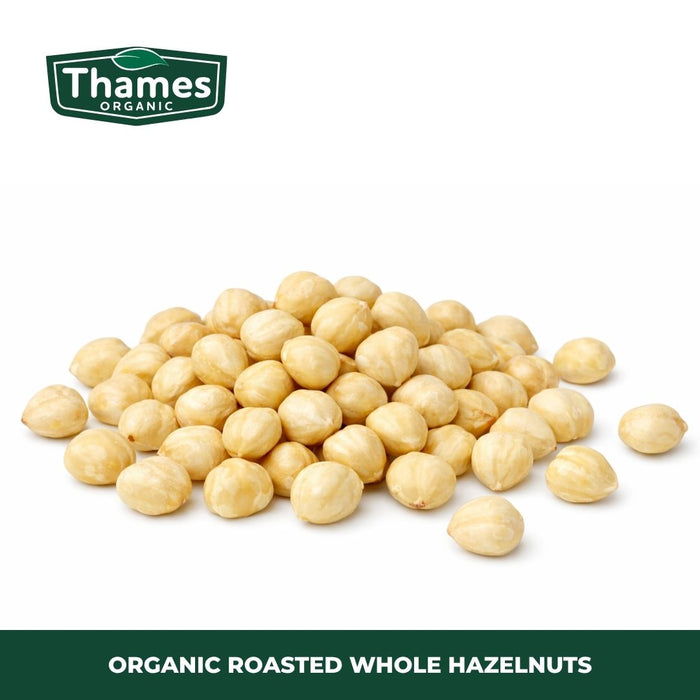 Organic Roasted Whole Hazelnuts