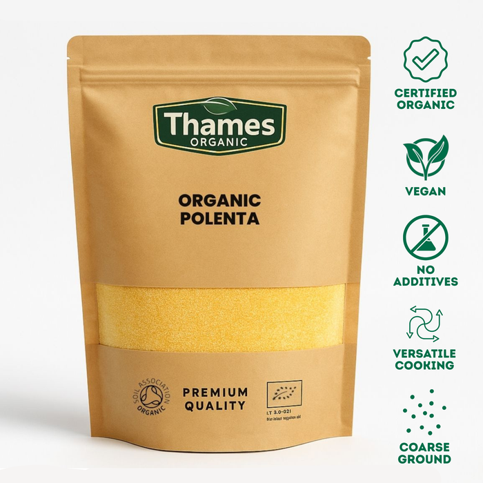 Organic Coarse Cornmeal (Polenta)