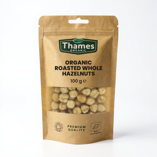 Organic Roasted Whole Hazelnuts