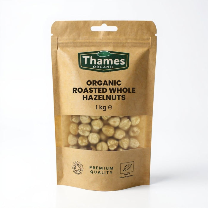Organic Roasted Whole Hazelnuts