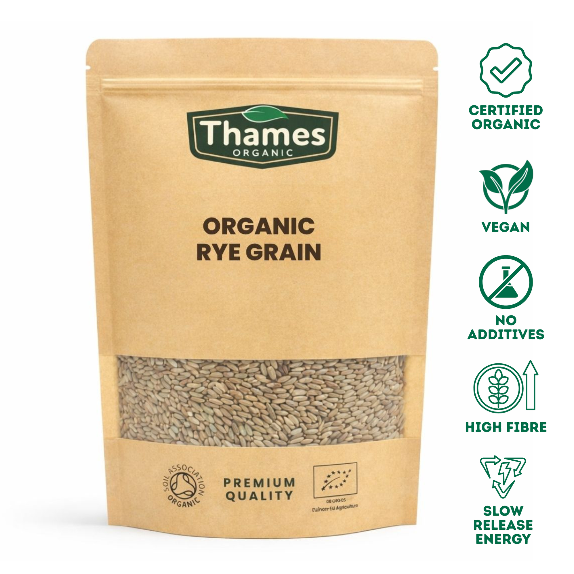 Organic Rye Grain — Thames Organic