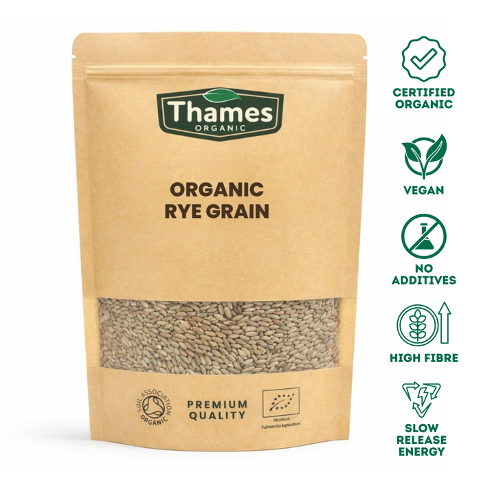 Organic Rye Grain