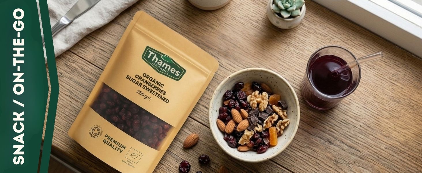 Organic Cranberries Sugar Sweetened