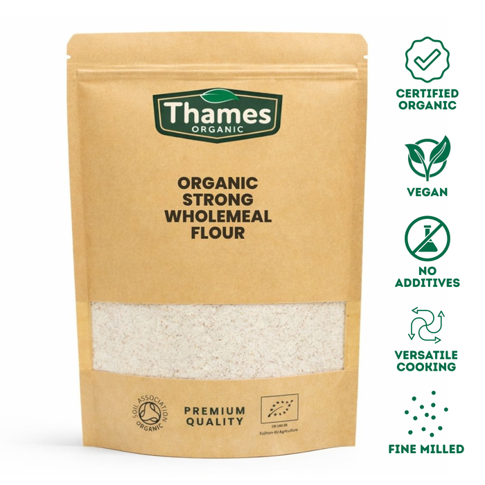 Organic Stoneground Wholemeal Bread Flour