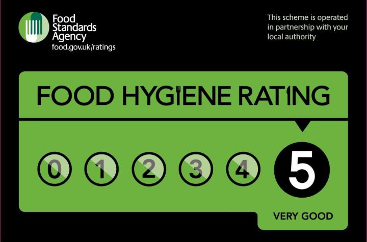 Very Good 5/5 Hygiene Rating