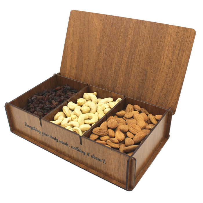 Organic Premium Royal Gift Box 3 - Cashews, Almonds, Raisins