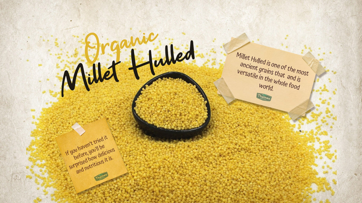 Organic Millet Hulled