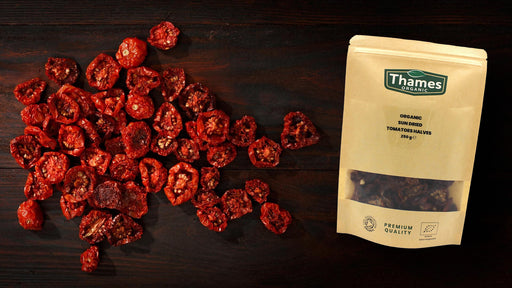 Organic Sun Dried Tomatoes Halves (Salted)