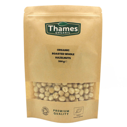 Organic Roasted Whole Hazelnuts