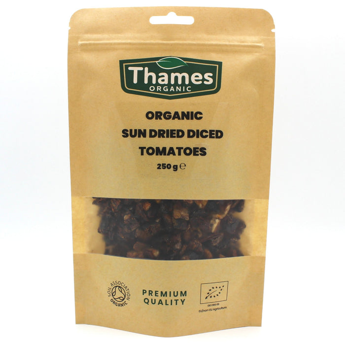 Organic Sun Dried Diced Tomatoes Halves (Salted)