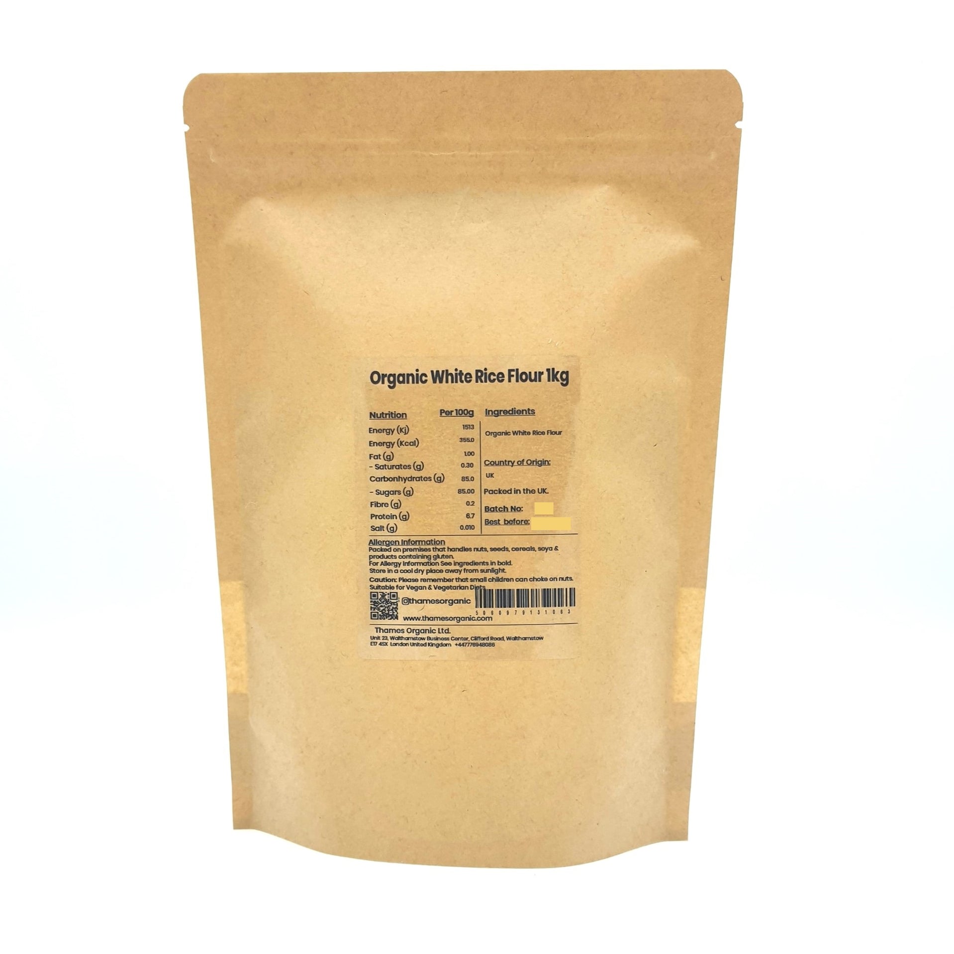 Organic White Rice Flour — Thames Organic