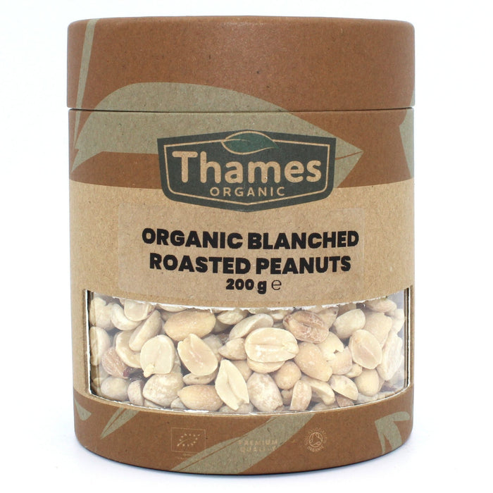 Organic Blanched Roasted Peanuts-Box